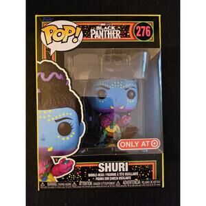 Funko Pop! Shuri #276 Black Light -  Black Panther - Target Exclusive